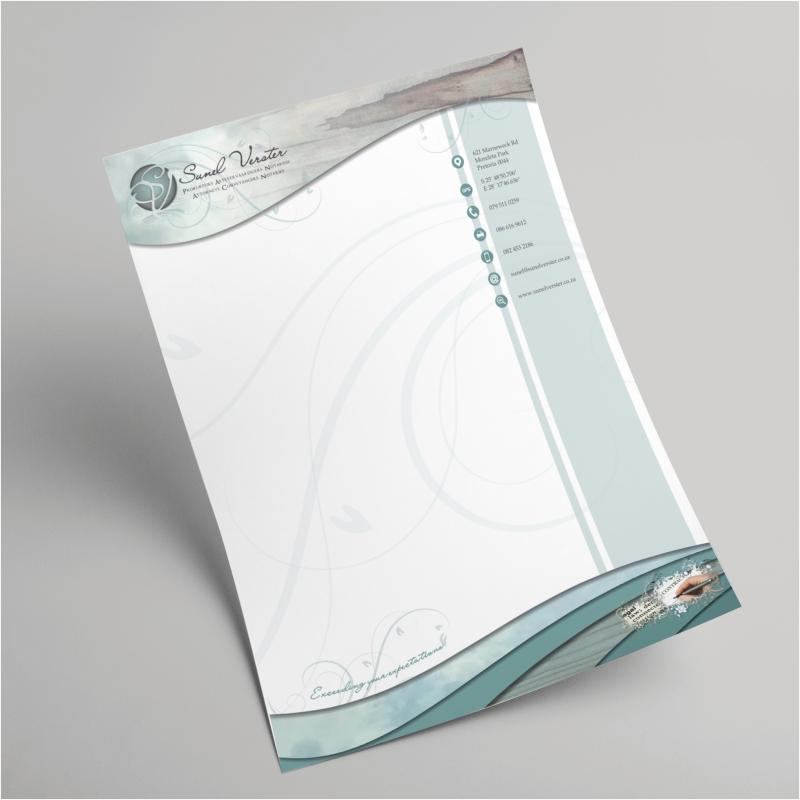 Sunel Verster Letterhead