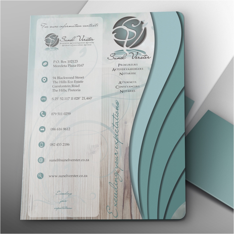 Sunel Verster Folder Design